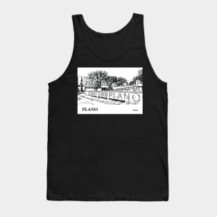 Plano - Texas Tank Top